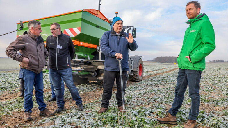 Auch Sachsens Landwirte leiden unter einer Kostenexplosion vor allem bei Dünger und Kraftstoffen.