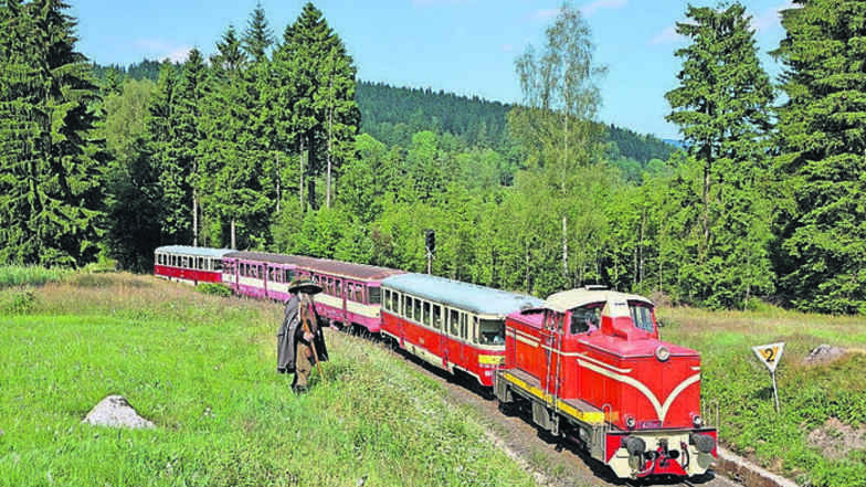Strecke marode - bekannte Zahnradbahn im Isergebirge steht still
