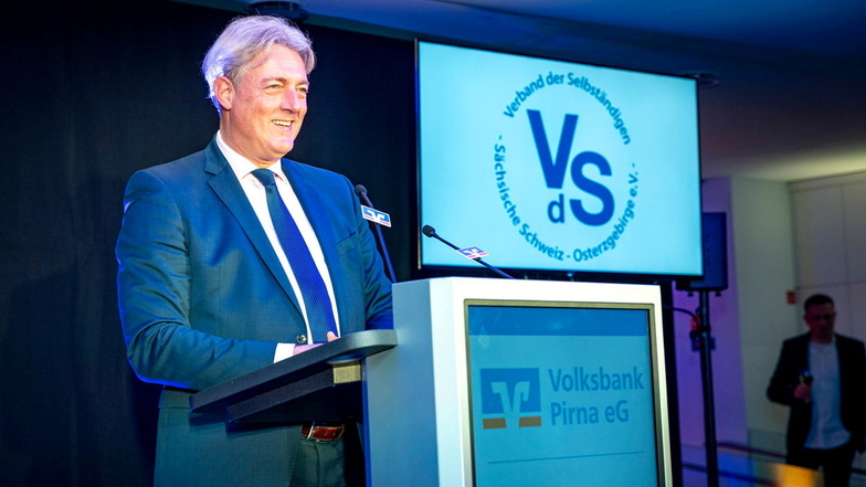 Volksbank-Chef Hauke Haensel: Wir blicken auf ein erfolgreiches Geschäftsjahr zurück.