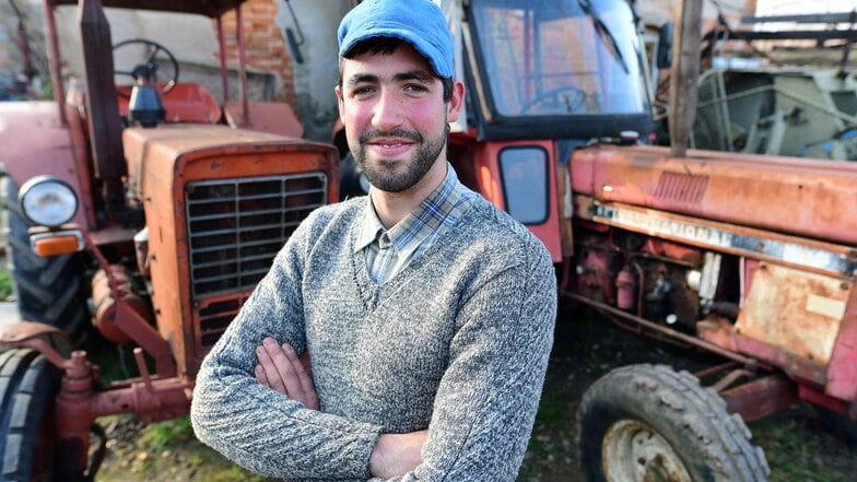Horst Fridolin Brause ist Sachsens bester Landwirt-Azubi.