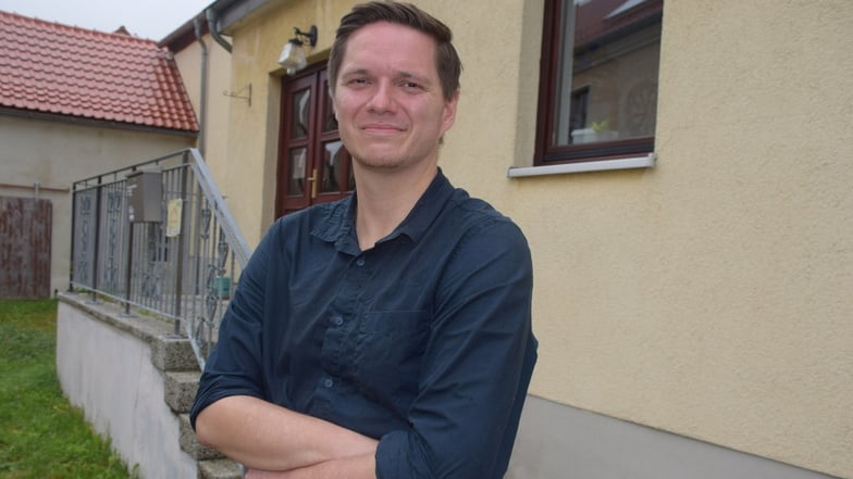 Martin Kubasch gehört zum Mitarbeiterteam in Friedersdorf. Aktuell werden sechs ehemalige Gefängnisinsassen auf den Weg in ein geregeltes Leben vorbereitet.