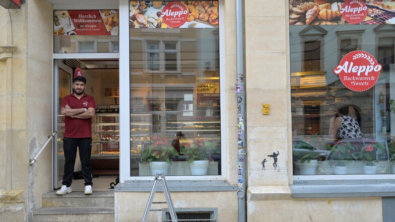 Aus der ehemaligen Bäckerei Otte ist nach dessen Ruhestand das Aleppo Aquila geworden. Fünf Jahre hat Refaie Rasheed bereits vor der Übernahme mitgearbeitet.