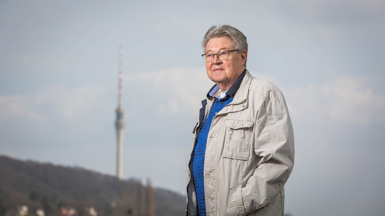 Klaus Martin hat seit über 50 Jahren eine enge Bindung zum Fernsehturm.