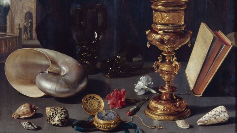 Pieter Claesz., Stillleben mit hohem goldenen Pokal, 1624
SKD, Gemäldegalerie Alte Meister, Gal.-Nr. 1370