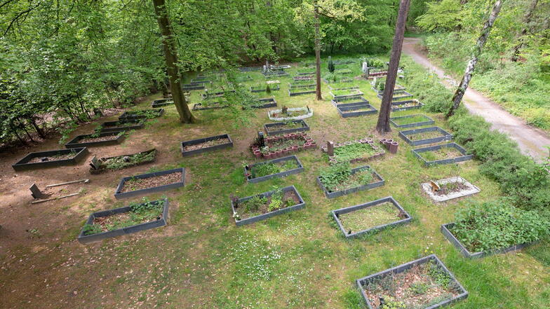 Insgesamt 157 Tote sind seit 1995 auf dem muslimischen Gräberfeld des Heidefriedhofs besetzt worden-