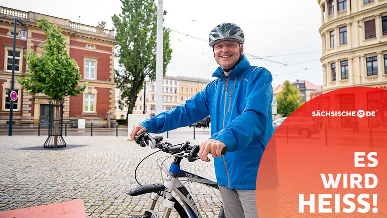 Hartmut Wilke ist Fahrrad-Fan und Leiter des Amtes für Stadtentwicklung.