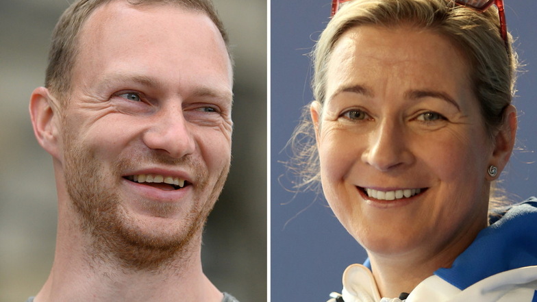 Er 31, sie 49: Mit Francesco Friedrich und Claudia Pechstein tragen zwei erfahrene Olympioniken die deutsche Fahne bei den Winterspielen in Peking.