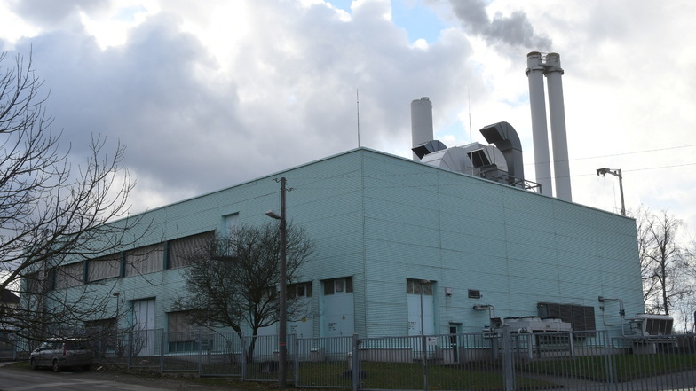 Heizkraftwerk auf dem Pirnaer Sonnenstein: Wichtige Bauteile mussten erneuert werden.