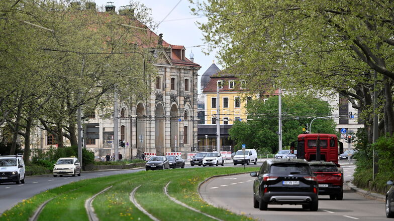 Königsufer Dresden: Wie aus einer mehrspurigen Straße ein Boulevard werden soll