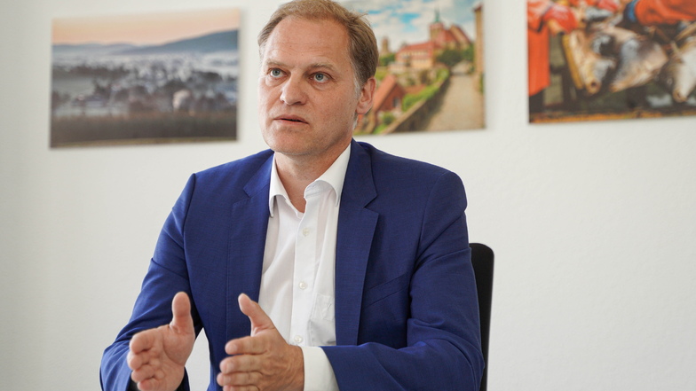 Der Bautzener AfD-Landtagsabgeordnete Frank Peschel tritt am 12. Juni bei der Landratswahl im Kreis Bautzen an.
