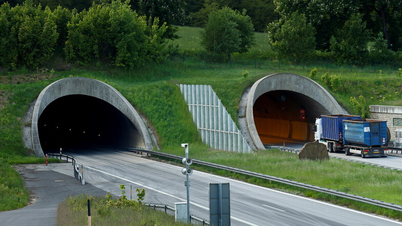 Der Autobahntunnel Königshainer Berge