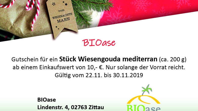BIOase, Lindenstr. 4, 02763 Zittau, bioase-online.de