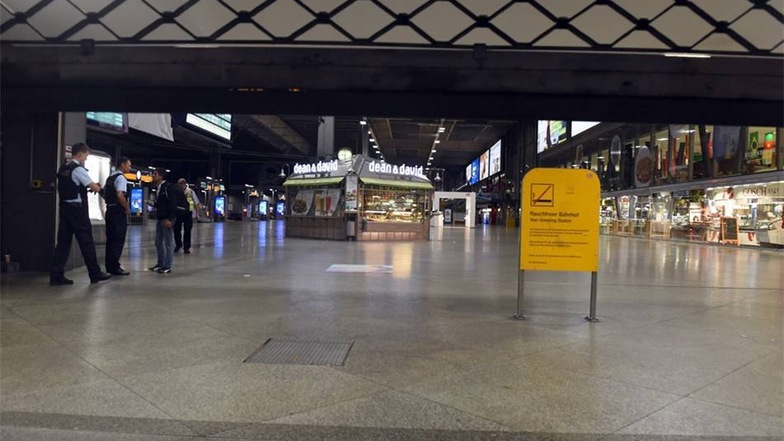 Der Hauptbahnhof wurde am Freitag vorübergehend geräumt.