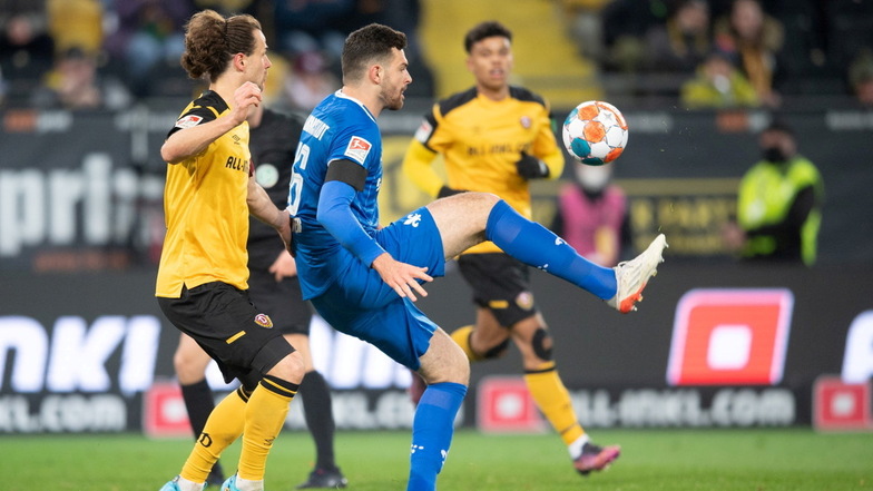 Dynamo-Kapitän Yannick Stark spielt gegen seinen Ex-Verein. Fünf Jahre lang spielte er für den SV Darmstadt 98, nun kassierte er seine fünfte Gelbe Karte - ist für das Spiel gegen Werder Bremen gesperrt.