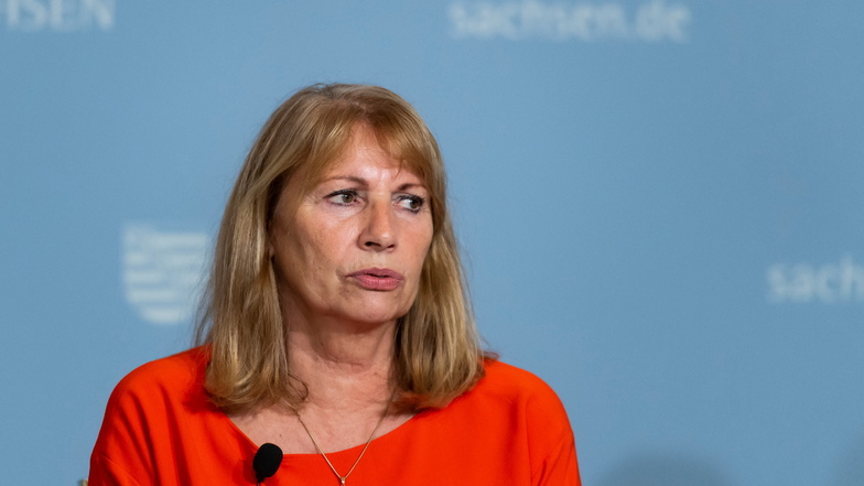 Petra Köpping, 63, ist seit 2019 Ministerin für Soziales, Gesundheit und gesellschaftlichen Zusammenhalt in Sachsen.
