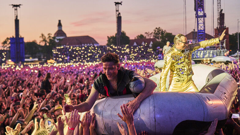 Rammstein in Dresden: Veranstalter spricht von 60.000 Besuchern beim ersten Konzert