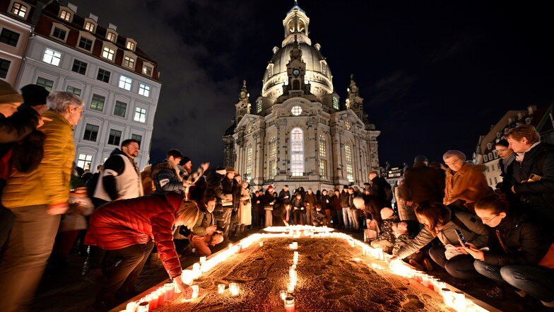 Gedenken an die Bombennacht von Dresden: "Wir wollen uns mit Würde erinnern"