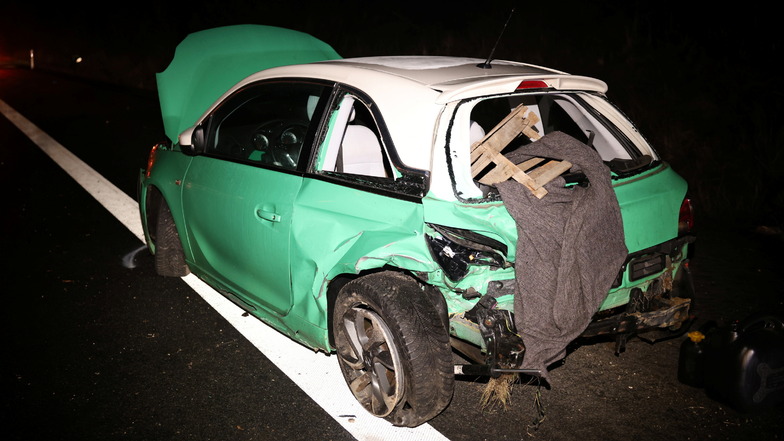 Mehrere Menschen nach Unfällen auf der A4 bei Weißenberg verletzt