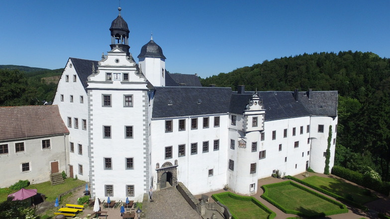 Das Schloss Lauenstein mit dem Osterzgebirgsmuseum zählt zur Montanregion Altenberg-Zinnwald.