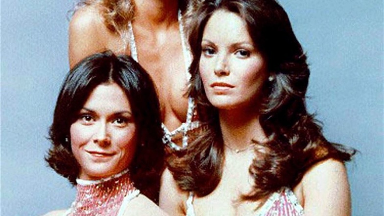 Sie waren die Ersten. (v.l.) Kate Jackson, Farrah Fawcett und Jaclyn Smith in der US-Serie „Drei Engel für Charlie“, ausgestrahlt 1976 bis 1981.