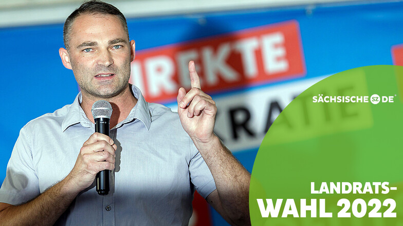 Sebastian Wippel tritt für die AfD bei der Landratswahl im Kreis Görlitz am Sonntag an.
