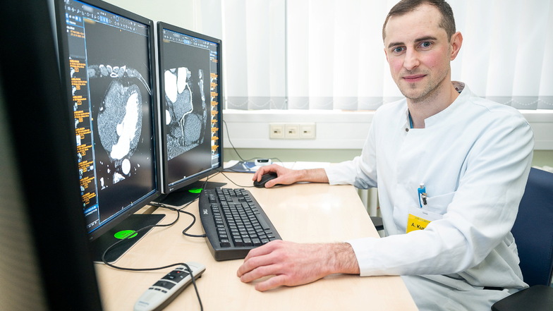 Seit Anfang des Jahres leitet Anton Kushnir in Görlitz das Institut für diagnostische und interventionelle Radiologie.