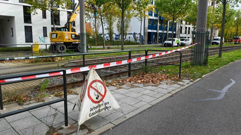 Gasleck bei Bauarbeiten in Leipzig: Feuerwehr gibt Entwarnung