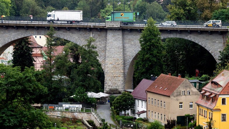 Die Friedensbrücke in Bautzen ist sicher.