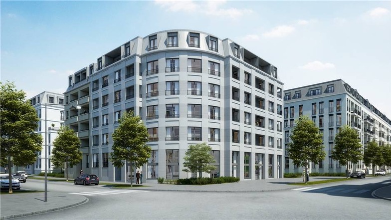 Mika-Gesellschafter Erik Sassenscheidt baut hier 900 Wohnungen. 200 Millionen Euro kostet der Bau.