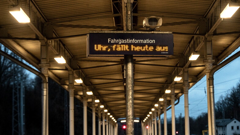 Leipzig-Döbeln: MRB stellt Zugverkehr ein