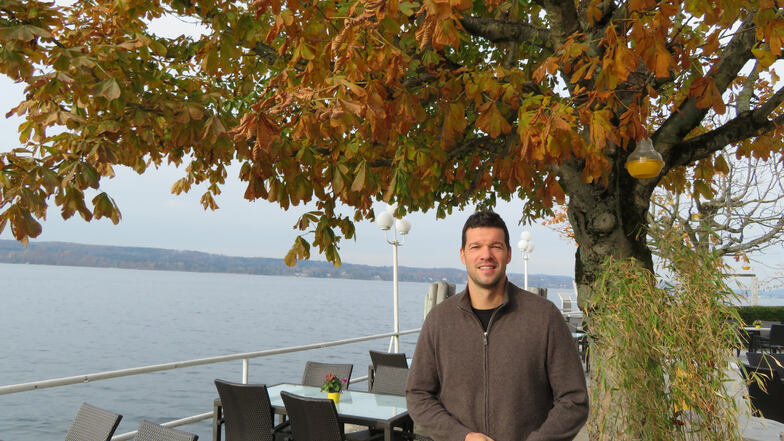 Interessiert sich auch für die schönen Dinge im Leben: Ex-Nationalmannschaftskapitän Michael Ballack empfing die SZ am Starnberger See.