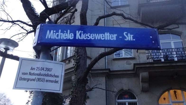 Die Michèle Kiesewetter-Straße heißt eigentlich George-Bähr-Straße.