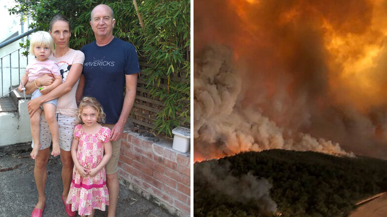 Die Familie von Ivonne Ranisch erlebt seit Monaten die Buschbrände in Australien hautnah.