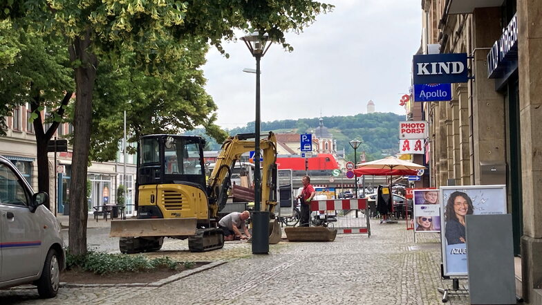 Radebeul: Baumaßnahmen auf der Bahnhofstraße starten Anfang November