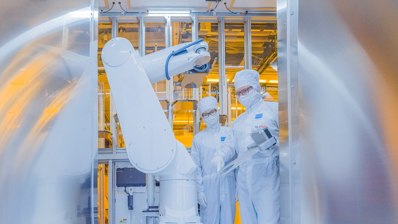 Bosch bereitet die Öffnung neuer Chipfabriken in Dresden vor.