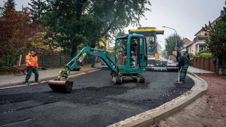 Ab Anfang Oktober wird in Ottendorf die Bahnhofstraße saniert.