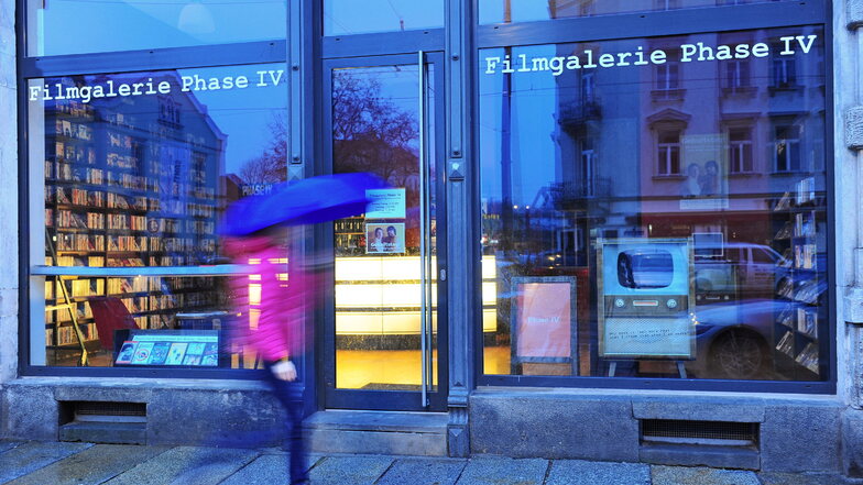 Die Filmgalerie Phase IV in Dresden-Neustadt ist bankrott. In Zeiten des Onlinestreamings fehle einfach Laufkundschaft.