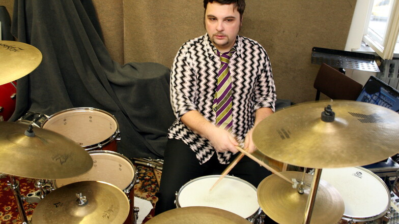 Ebenfalls ein Foto von 2007: Schlagzeuger Lars Friedrich. Er ist bis heute dabei.
