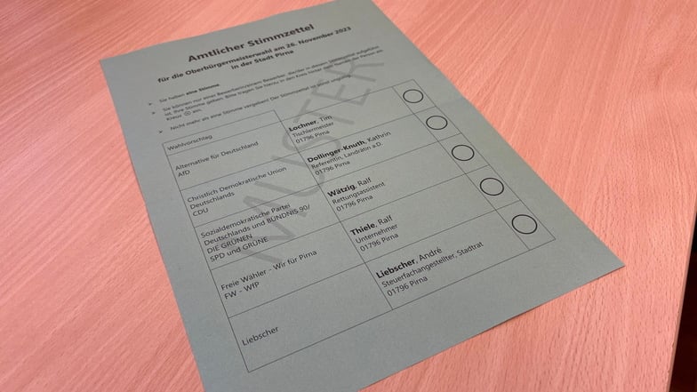 Wahlservice: So läuft die OB-Wahl in Pirna ab