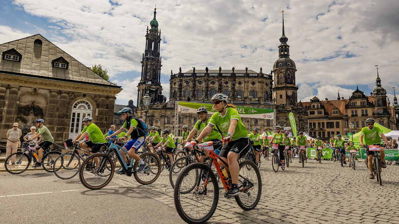 Am 9. Juni startet das 28. SZ-Fahrradfest in Dresden.