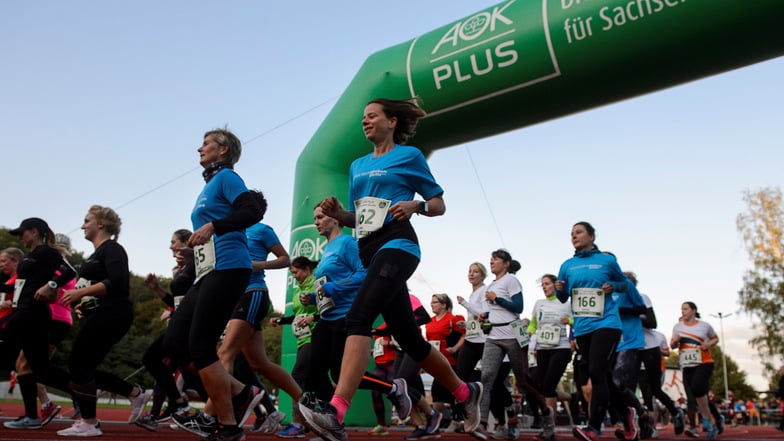 Der AOK-Firmenlauf, hier ein Archivbild, zieht in diesem Jahr über 1.000 Läufer an.