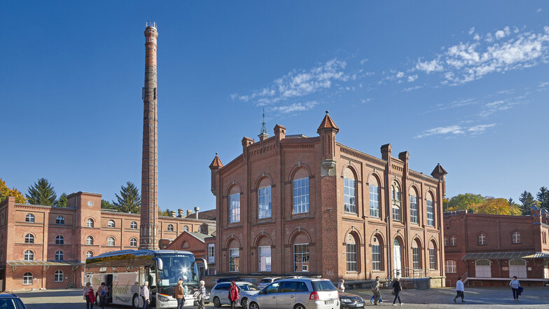 Bald touristisches Zentrum der
Landskron Brau-Manufaktur: das Maschinenhaus, das zur Erlebniswelt umgebaut wird.  