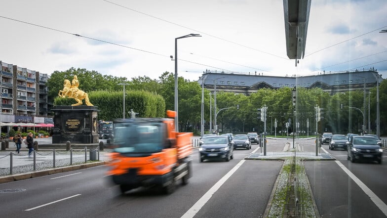 Wird die Große Meißner Straße in Dresden in den kommenden Jahren ganz autofrei? Darüber ist beim Wahlforum der Lokalen Agenda 21 debattiert worden.