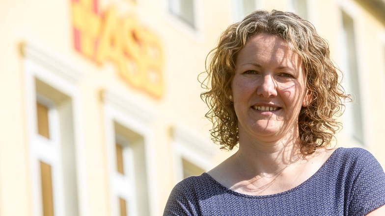Anja Hoffmann ist für die neue Außenstelle der Fachhochschule Dresden in Neustadt verantwortlich, welche in Kooperation mit dem ASB Ortsverband  entstanden ist.