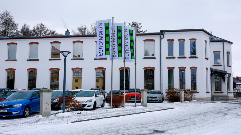 Die ehemalige "Zwirnerei" in Bernstadt ist seit 2013 eine Betriebsstätte von Euroimmun.