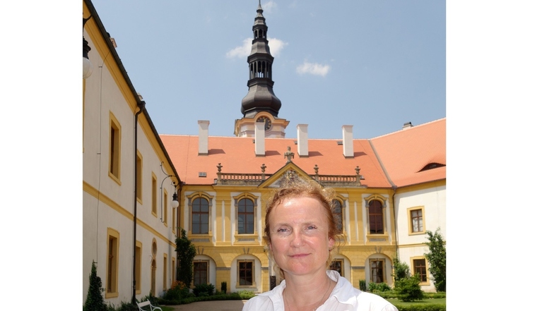 Iveta Krupickova hat aus einer ehemaligen Kaserne ein gut besuchtes Schloss gemacht.