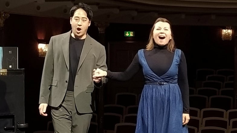 Marina Medvedeva und Beomseok Choi stehen in der Spielzeit 2024/25 in Wolfgang Amadeus Mozarts „Don Giovanni“ auf der Bühne des Mittelsächsischen Theaters. Premiere ist Ende April.