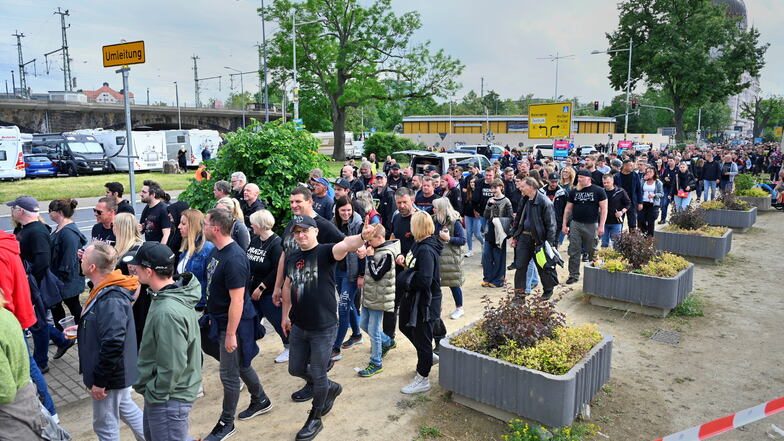 Rammstein in Dresden: Messe bittet Fans um Anreise mit Bus und Bahn