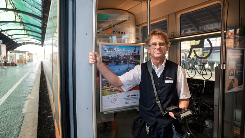 Seite 2014 ist Veit Wenzel bei der Länderbahn angestellt, allerdings erst seit einem Jahr in Sachsen unterwegs.c