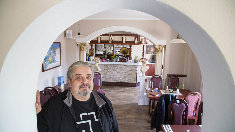 Ioannis Papakostas empfängt in seinem Restaurant Saloniki in Stannewisch auch weiterhin Gäste. Zwei Wochen Schließzeit waren krankheitsbedingt.